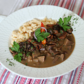 Tejszínes libazúza ragu